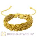 Fashion Wristbands Friendship Braided Handmade Leather Bracelets Wholesale
