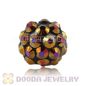 12mm Basketball Wives Resin Earring Beads Wholesale 