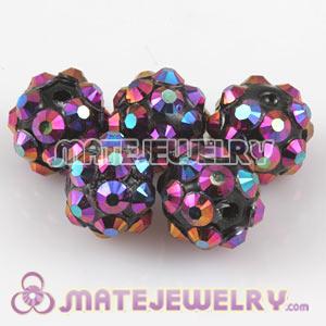 Wholesale 8mm Basketball Wives Resin Beads 