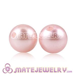 Wholesale 10mm Basketball Wives Pink ABS Pearl Beads