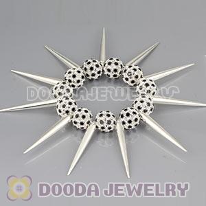 16mm Rhinestone Beads Basketball Wives Inspired Spike Bracelets Wholesale