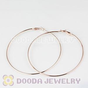 80mm Basketball Wives Plain Hoop Earrings Wholesale