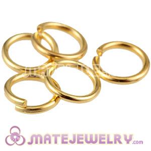 Mix 500pcs per bag 3.5mm Split Rings Gold Plated For Basketball Wives Earrings