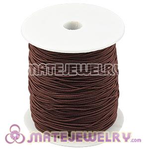 1mm Brown Elastic Nylon String Basketball Wives Accesories For Bracelets