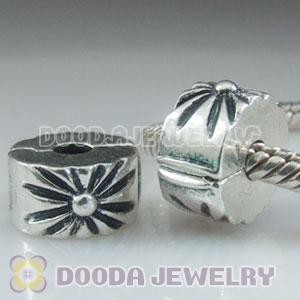 Wholesale European style silver plated clip beads wholesale European beads