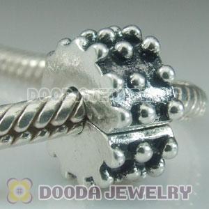 Wholesale European style silver plated clip beads wholesale European beads