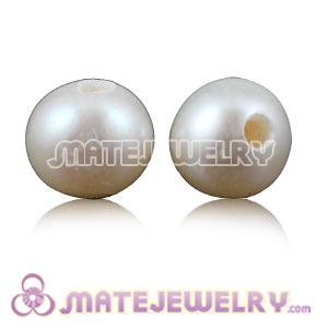 Wholesale 6mm White Natural Freshwater Pearl Beads For DIY Jewelry