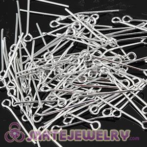 Mix 500pcs per bag 22mm Platinum Plated Eye Pins For Basketball Wives Earrings