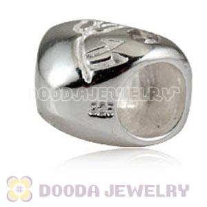 925 Sterling Silver Heart Charm Beads For Valentines Day 