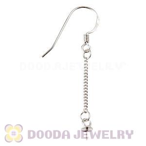 925 Sterling Silver Threads Earring Component Findings