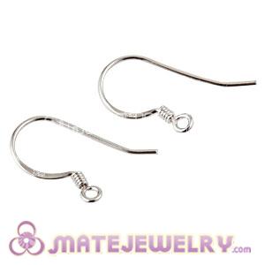 925 Sterling Silver Coil Earring Component Findings
