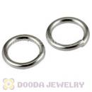Mix 500pcs per bag 3.5mm Split Rings Platinum Plated For Basketball Wives Earrings