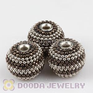 12×14mm Alloy Basketball Wives Beads For Earrings Wholesale 