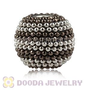 12×14mm Alloy Basketball Wives Beads For Earrings Wholesale 