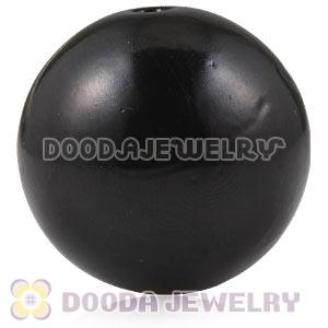 20mm Black Basketball Wives ABS Pearl Beads Wholesale 