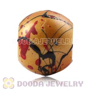 14mm Big Hole Acrylic Beads For European Jewelry Wholesale 