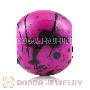 14mm Big Hole Acrylic Beads For European Jewelry Wholesale 