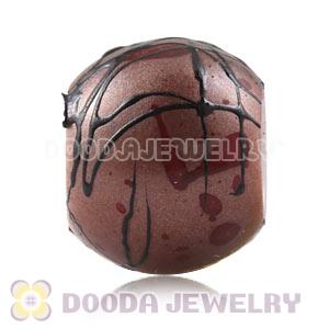 14mm Big Hole Acrylic Beads For European Jewelry Wholesale 