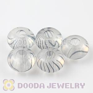 14mm Basketball Wives Acrylic Beads For European Jewelry 
