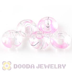 14mm Basketball Wives Acrylic Crystal Beads For European Jewelry 