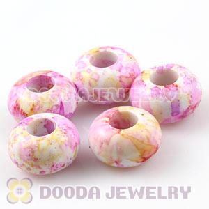 14mm Basketball Wives Acrylic Beads For European Jewelry 