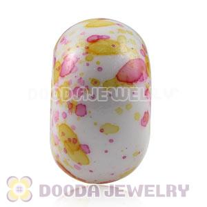 14mm Basketball Wives Acrylic Beads For European Jewelry 
