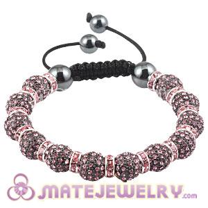 Sambarla Style Bracelets With Crystal Alloy Beads And Hematite