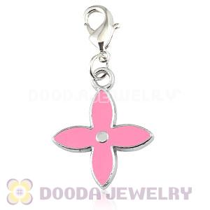 Platinum Plated Alloy European Four-Leaf Clover Jewelry Charms Wholesale 
