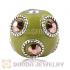 17×16mm ABS Basketball Wives Beads For Earrings Wholesale 
