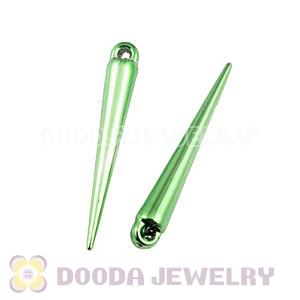 Cheap 34mm Green Basketball Wives Earring Spike Beads Wholesale 