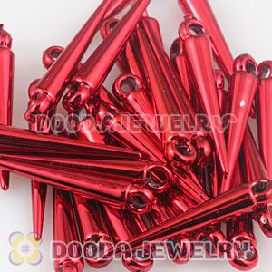 Cheap 22mm Red Basketball Wives Earring Spike Beads Wholesale 