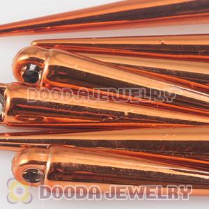Cheap 34mm Rose Gold Basketball Wives Earring Spike Beads Wholesale 