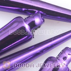 Cheap 34mm Purple Basketball Wives Earring Spike Beads Wholesale 
