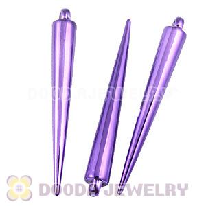 Cheap 52mm Purple Basketball Wives Earring Spike Beads Wholesale 