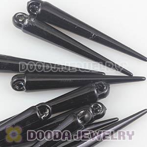 34mm Black Basketball Wives Earring Spike Beads Wholesale 