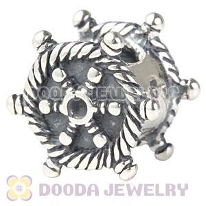 Antique 925 Sterling Silver Ship Steering Wheel Charms Beads Wholesale