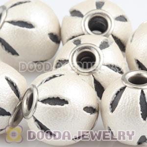 12mm Basketball Wives Leather Beads For Earrings Wholesale 