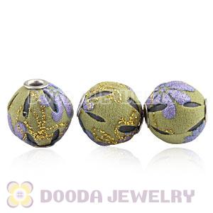 14mm Basketball Wives Leather Beads For Earrings Wholesale 