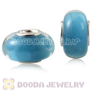 925 sterling silver single core Charm Jewelry glass beads