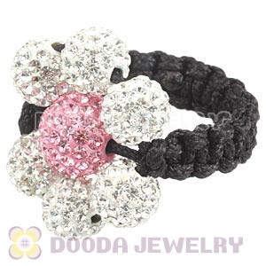 2012 Handmade Macrame Rings With Czech Crystal Wholesale