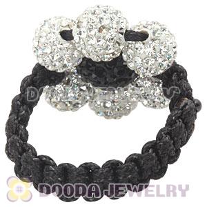 2012 Handmade Macrame Rings With Czech Crystal Wholesale