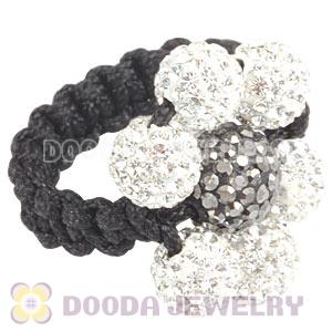 2012 Handmade Macrame Rings With Czech Crystal Wholesale