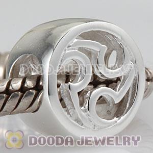 925 Sterling Silver European Barrel Shaped with 3 Spokes Beads Wholesale