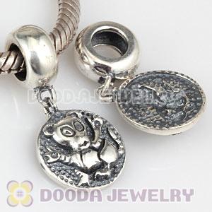 Sterling Silver Chinese Zodiac Tiger Dangle Charm Bead Wholesale