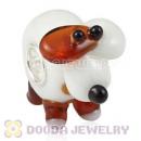 Handmade European Glass MUTLEY Pooch Beads In 925 Silver Core Wholesale