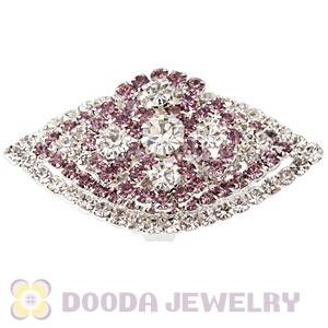 Wholesale Silver Plated Crystal Flower Ring For Women 