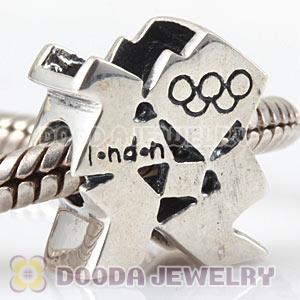 Sterling Silver 2012 London Olympic Logo Bead Fit European Olympics Bracelet