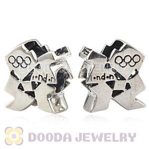 Sterling Silver 2012 London Olympic Logo Bead Fit European Olympics Bracelet