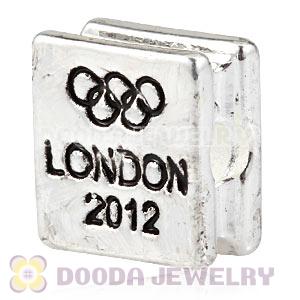 London 2012 Olympics Basketball Square Alloy Beads Wholesale
