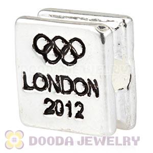 London 2012 Olympics Beach Volleyball Square Alloy Beads Wholesale